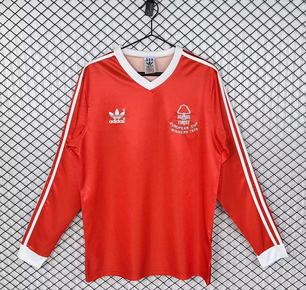 AAA Quality Nottingham Forest 1979 Euro Cup Winners Long Jersey